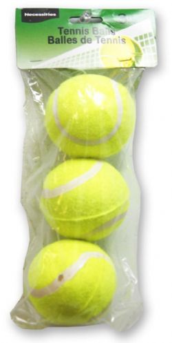 PAQUET DE 3 BALLES DE TENNIS